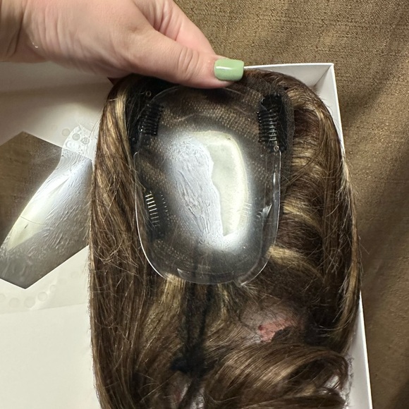 New Vasilia Real Hair Toppers for Women Wiglets 4.8 x 4 Inch Base 12 Inch - Picture 5 of 6